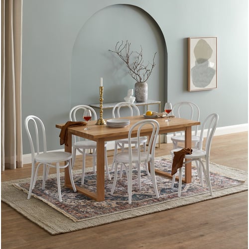 Oak-Ski-Leg-Dining-Table