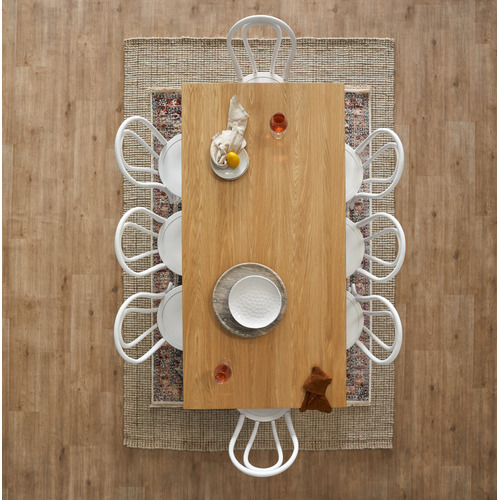 Oak-Ski-Leg-Dining-Table