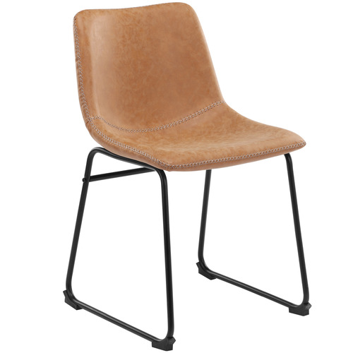 Phoenix-Vintage-Style-Faux-Leather-Dining-Chairs