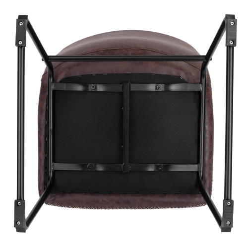 Phoenix-Vintage-Style-Faux-Leather-Dining-Chairs