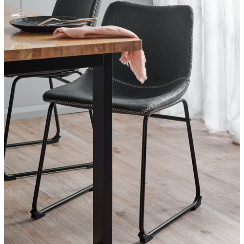 Phoenix-Vintage-Style-Faux-Leather-Dining-Chairs