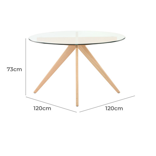 NOLA Round Dining Table 120cm - Black   Melbourne, Sydney,  Brisbane, Adelaide & Perth