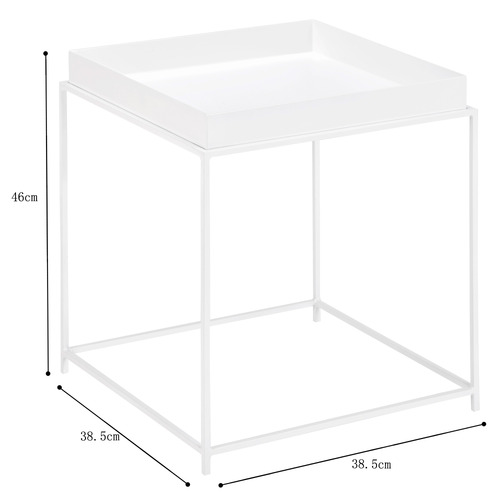 Como Steel Side Table