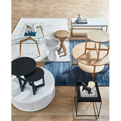 Como Steel Side Table