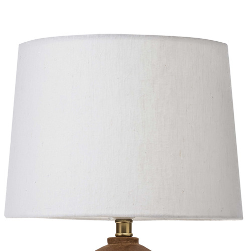 Temple & Webster 46cm Easton Terracotta Table Lamp