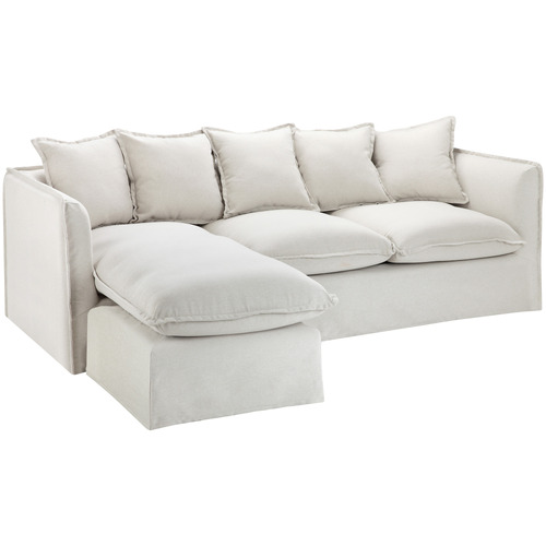 Temple & ster Montauk Slipcover Reversible Chaise Sofa & Armchair Set