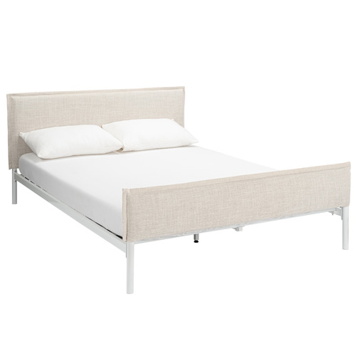 Natural Montauk Queen Slipcover