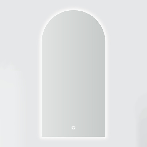 Arched Cool Light LED Mirror