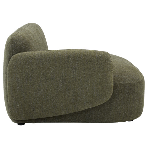Forest Green Moab Left Chaise Lounge