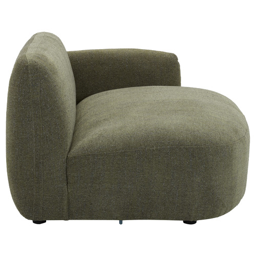 Forest Green Moab Right Chaise Lounge