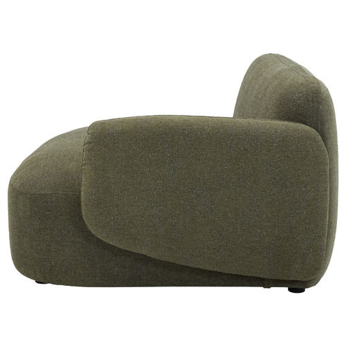 Forest Green Moab Right Chaise Lounge