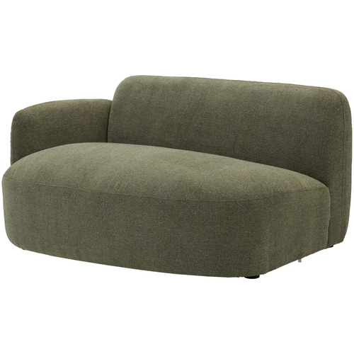 Forest Green Moab Left Chaise Lounge