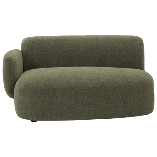 Forest Green Moab Left Chaise Lounge
