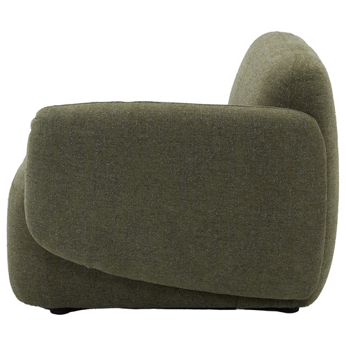Forest Green Moab Right Corner Lounge Chair