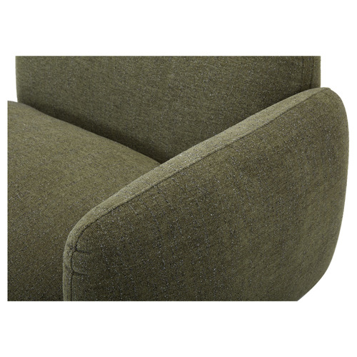 Forest Green Moab Right Corner Lounge Chair