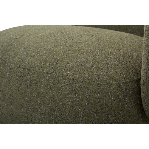 Forest Green Moab Right Corner Lounge Chair