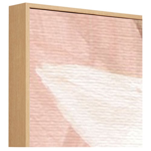 Spring Dream Blush Framed Canvas Wall Art