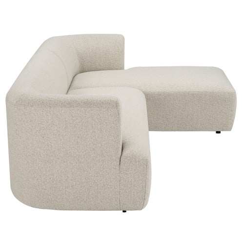 Gala 4 Seater Boucle Sofa with Chaise