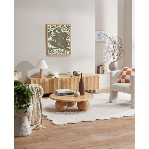 Hendry Mango Wood Coffee Table