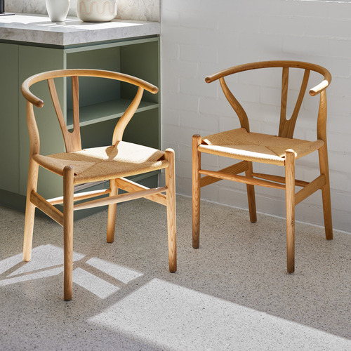 Hans-Wegner-Wishbone-Replica-Solid-Beech-Wood-Dining-Chairs