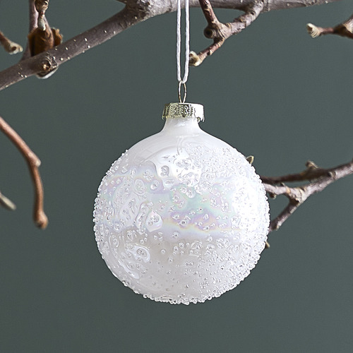 Set-of-6-Iridescent-Sprinkled-Glass-Baubles
