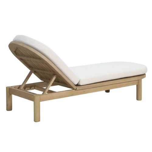Corfu Acacia Wood Sun Lounge