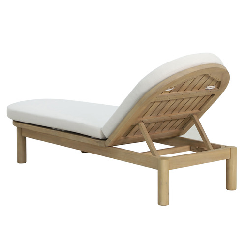Corfu Acacia Wood Sun Lounge