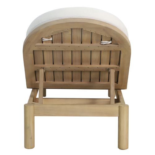 Corfu Acacia Wood Sun Lounge