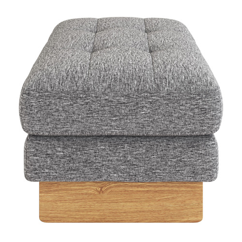 Hunter Chenille Ottoman