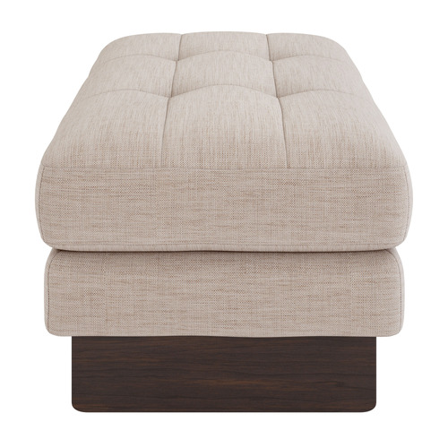 Hunter Chenille Ottoman