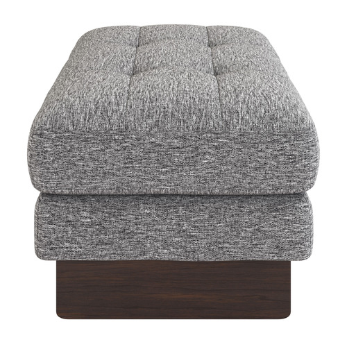 Hunter Chenille Ottoman
