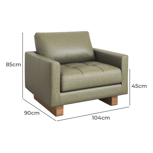 Hunter Leather Armchair