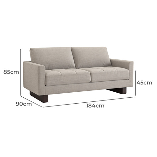 Hunter 3 Seater Chenille Sofa