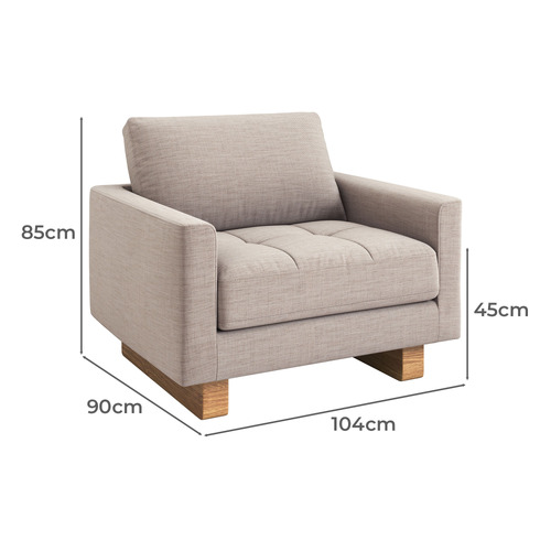 Hunter Chenille Armchair