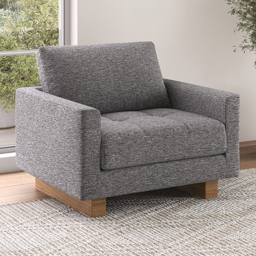 Hunter Chenille Armchair