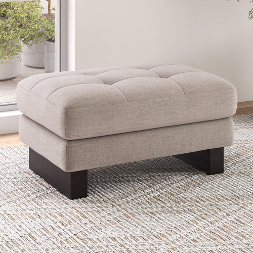 Hunter Chenille Ottoman