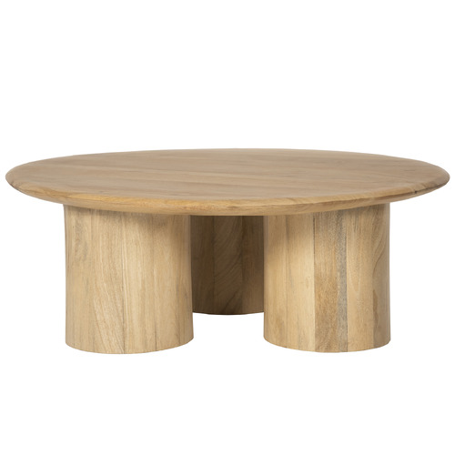 Clover Mango Wood Coffee Table
