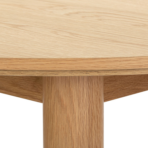 Cannes Oak Wood Dining Table