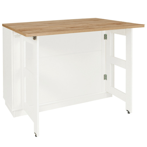 Temple Webster Jerome Kitchen Island Bench With Storage   Jerome Kitchen Island Bench With Storage 