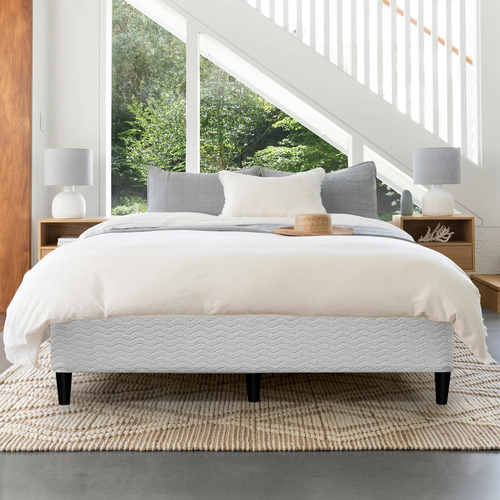 Keating upholstered deals platform bed