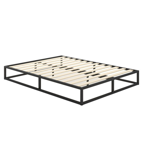 Temple & ster Black Pilato H25cm Metal Bed Base