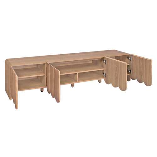 180cm Fiona Scalloped 4 Door TV Unit