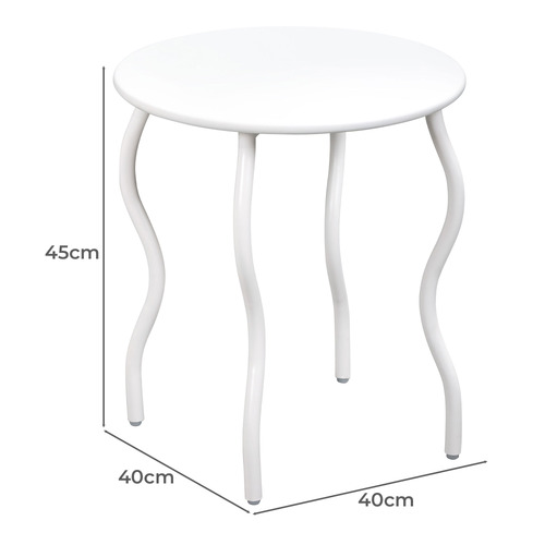 Wavy Lily Side Table