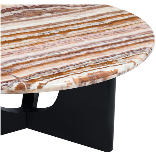 Annalisa Onyx Stone Coffee Table Temple & Webster