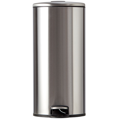 Thin Top 30L Steel Rubbish Bin