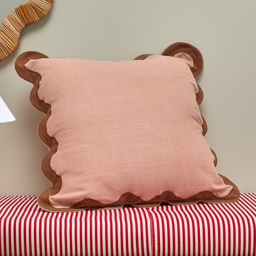 Lucy Wavy Cotton Cushion