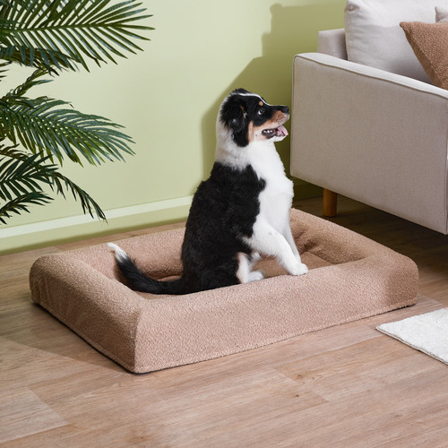 Arlo-Boucle-Memory-Foam-Dog-Bed