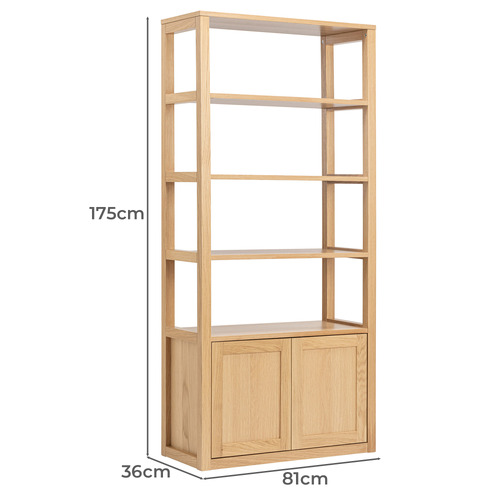 Shanley 5 Tier Bookshelf