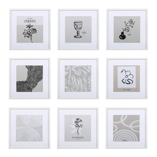 9-Piece-Contemporary-Gallery-Wall-Set