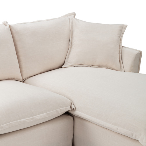 Softy 3 Seater Sofa with Chaise Cover Set